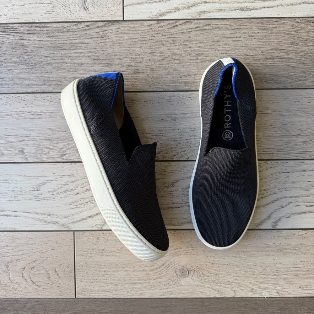 Rothy's Black Slip-On Shoes